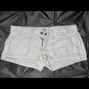 Khaki Hollister Cargo Shorts